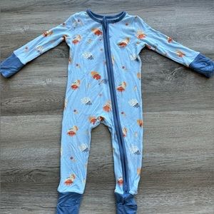 Angel Dear 2 Way Zipper Romper 6-12 mo
